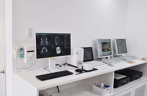 東近江市建部・ひめの歯科クリニック・モニター設備